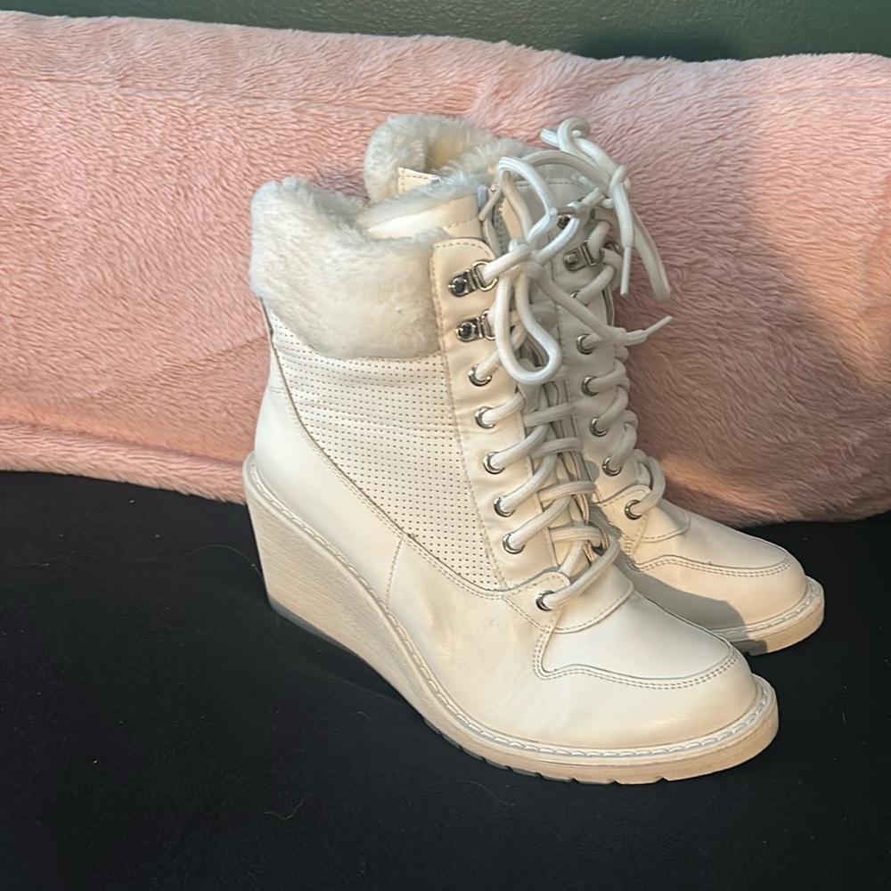 White boots
